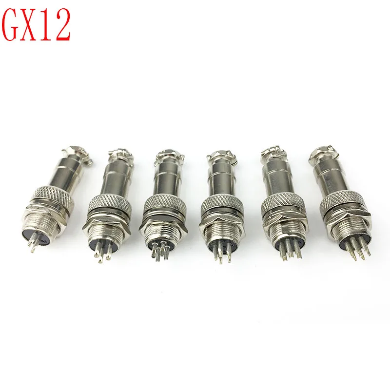 1 компл. 7/16 "GX12 2 3 4 5 6 7 контактный штекер 12 мм M12 панель провода Циркулярный авиационный разъем DF12 M12