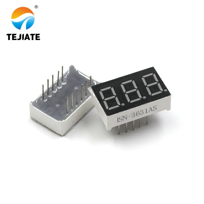 0.56 Inch Led Display 7 Segment 1 Bit/2 Bit/3 Bit/4 Bit Digit Buis Rood gemeenschappelijke Kathode/Anode Digitale 0.56 Inch Led 7 Segment