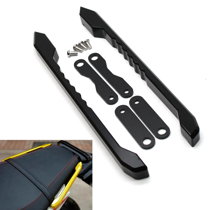 

Motorcycle Accessories Rear Passenger Seat Hand Handle Grab Bar Rail For Yamaha MT09 MT-09 FZ09 FZ-09 2014-2020 15 16 17 18 19