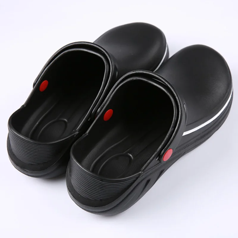 Jumpmore Men Slippers Unisex Non-slip Eva Loafers Hotel Working Shoes Size 36-47