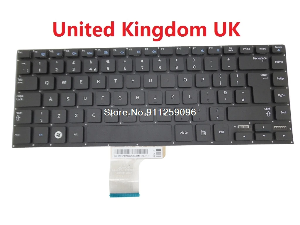 Laptop Keyboard For Samsung NP700Z3A NP700Z3B NP700Z3C NP700Z4A NP700Z4B NP700Z4C 700Z3A English US Korea KR United Kingdom UK