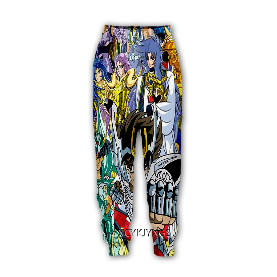 Anime The Knights of The Zodiac Saint Seiya 3D Print  Pants CasualSweatpants Straight Sweatpants Jogging Pants Trousers Y71