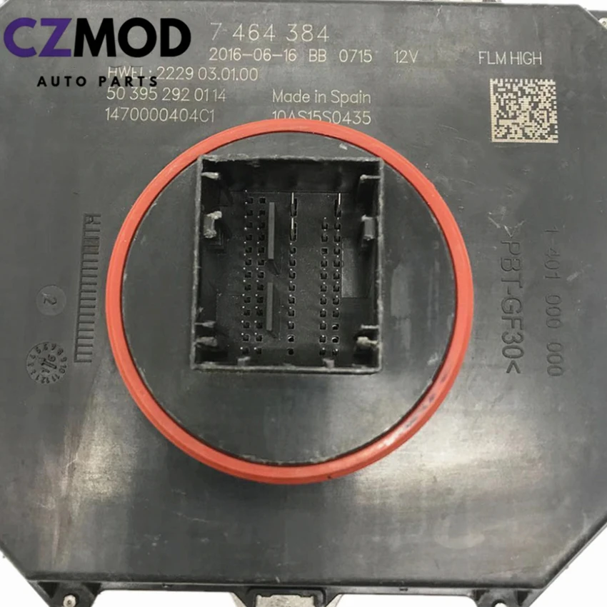 CZMOD Original 7464384 Headlight LED Driver Control Unit Module 63117464384 7 464 384 1401000000 Car Accessories