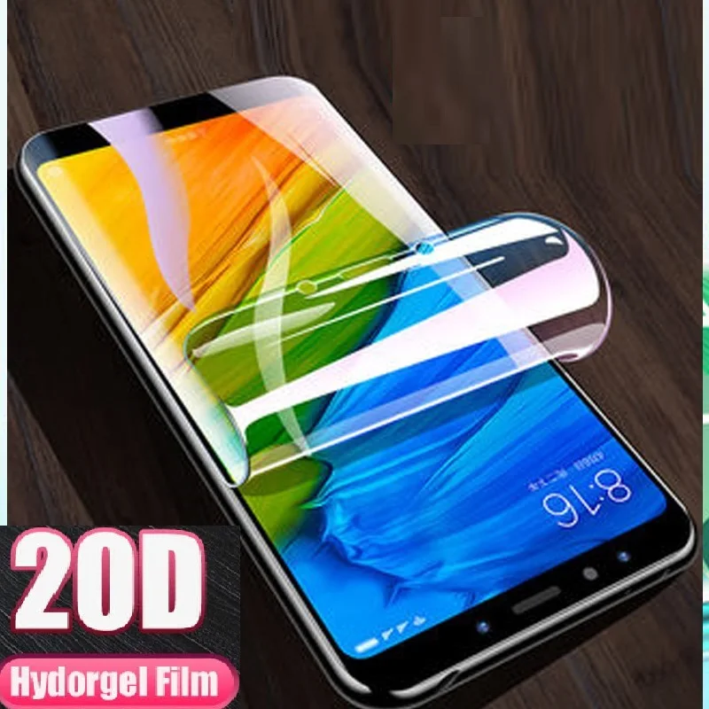 Screen Protectors on Xiaomi Redmi 5 Plus Hydrogel Film For Xiaomi Redmi5 Plus Protective Redmi 5 Plus Phone Film Not Glass