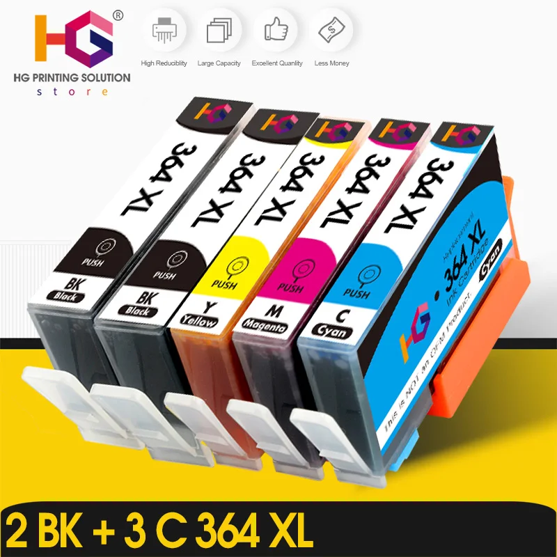 

364 Compatible Ink Cartridge For HP364 364 XL For HP 3070A 3520 3522 4620 4622 5511 5512 5514 5515 5520 5522 5524 Printer