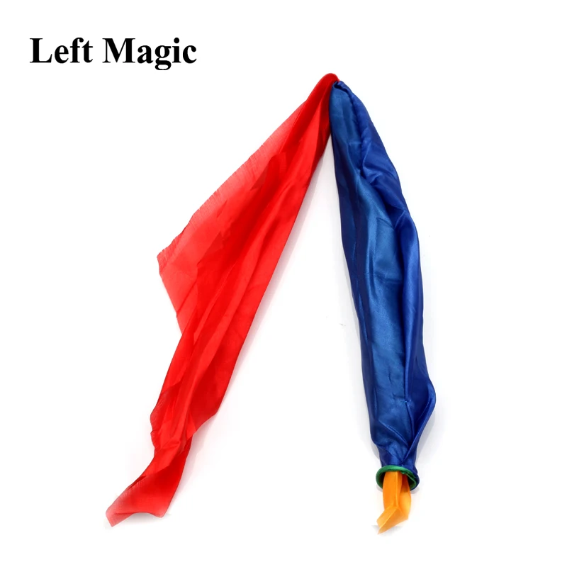 Color Changing Linked Silk Magic Trick Change Color Silk Scarf For Magic Trick By Mr. Magic Joke Props Tools 22cm * 22cm E3117