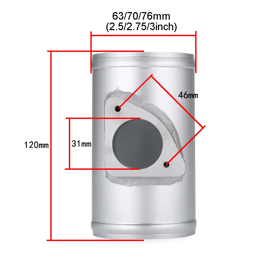 Air Flow Sensor Adapter Fits For Mazda 3 Axela CX-5 1500CC Mazda 6 Atenza CX-4 2000CC 2500CC  2014+ Air Intake Meter MAF Mount