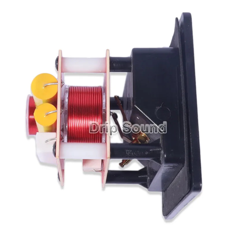 1 stks HiFi 120 W 2 Manier 2 Unit Hoog-Laag Audio Luidspreker Frequentieverdeler Stereo Crossover Filters met aansluitdoos