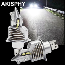 Auto Car LED H4 Headlight Bulb 60/55W Motorcycle Lamp 12000LM HS1 Lights High Low Beam Hi/Lo 12V DC 6500K Yellow 3000K