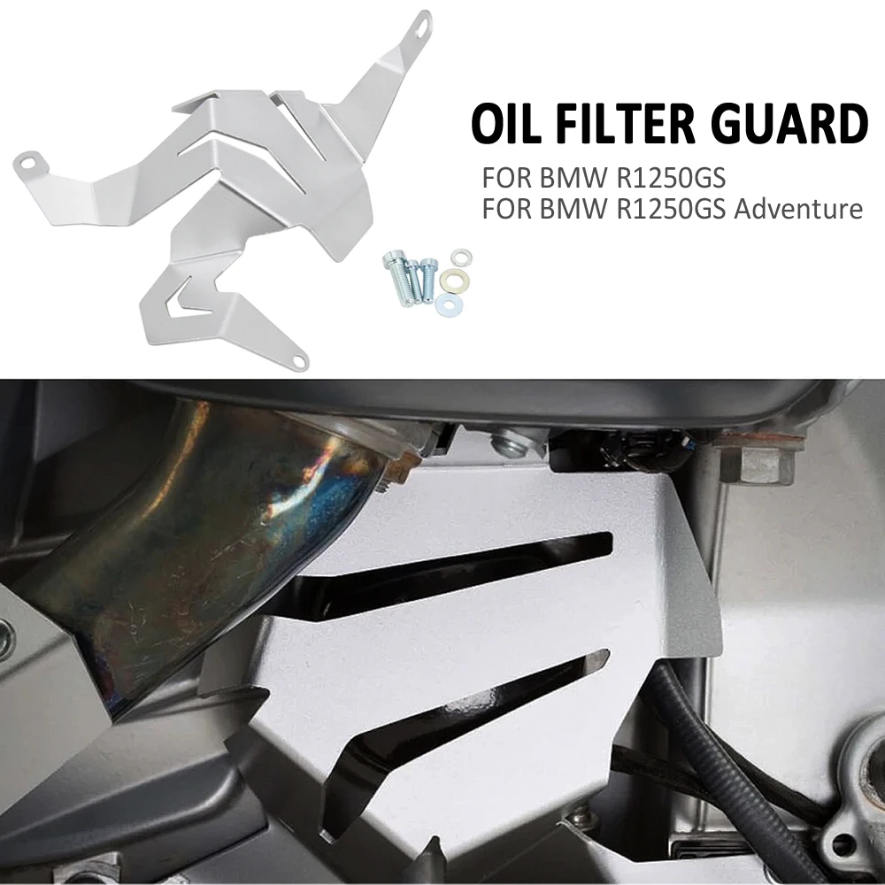 

NEW Motorcycle Accessories Oil Filter Protector Cover Guard For BMW R 1250 GS/R1250GS Adventure