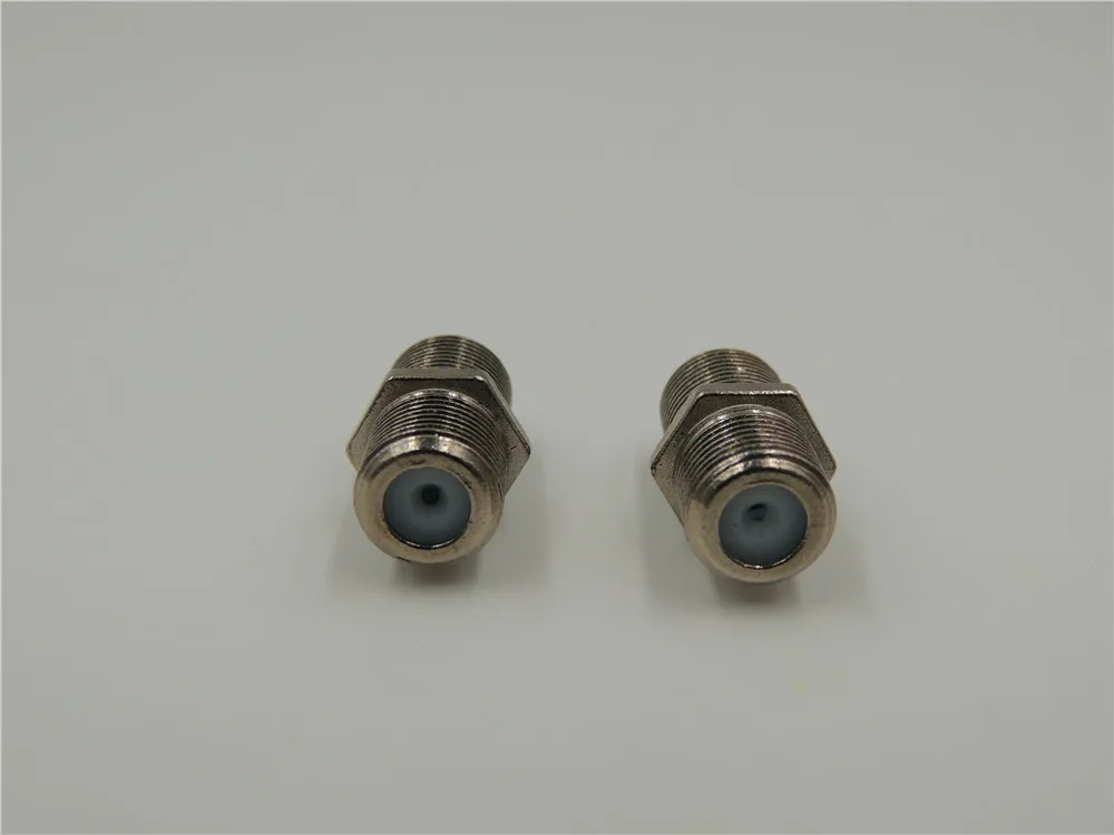 F Type Female F/F Socket Coupler Satellite Sky Virgin Coax Coaxial Cable Adaptor Connector