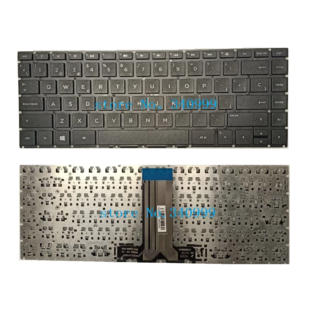 

New Spanish laptop keyboard For HP Pavilion 14-BS 14M-BA 14-BW 14G-BR 14-BP 14T-BA 14M-BA 14-BA 240 G6 245 G6 246 G6