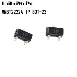 Boa Qualidade Transistor SMD, MMBT22A SOT23 2222A 2N2222 2N222222A 1P SOT-23 SOT, Novo, Original, 100 peças por lote