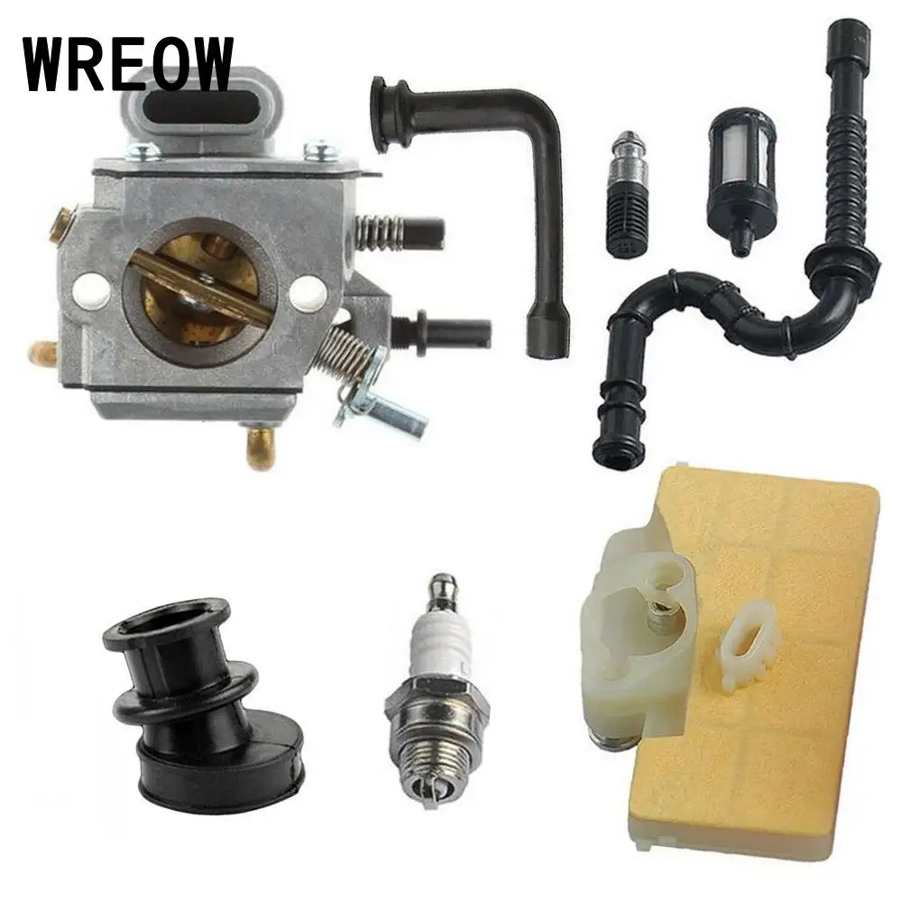 คาร์บูเรเตอร์สำหรับ029 039 MS290 MS310 MS390 Carb Air การใช้น้ำมันกรองอากาศ Boot Spark Plug