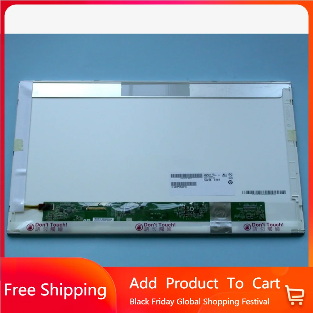 

17.3 Inch B173RW01 V3 EDP 40PIN 6HZ HD 1600*900 LaptopTablets LCD Screen Replacement Display Panel