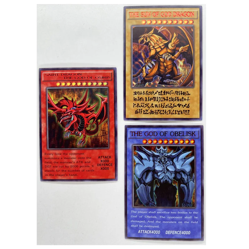 

Yu Gi Oh English Egyptian God Obelisk the Tormentor DIY Toys Hobbies Hobby Collectibles Game Collection Anime Cards