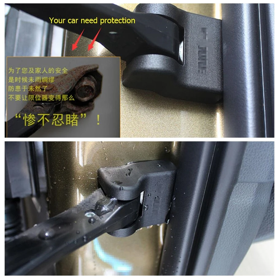 Car Styling Inner Door Arm Stop Rust Waterproof Protector Cover Fit For VW Tiguan / POLO / Golf 7 2016 - 2022 Accessories