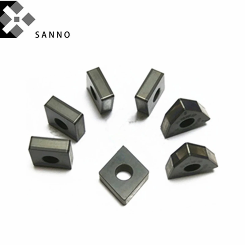 Free shipping WNGA080408 / WNMA080408 / SNGA120408 CBN double side harder turning milling inserts cnc cutting blade