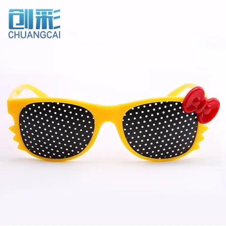 Gafas de moda con lazo para adolescentes