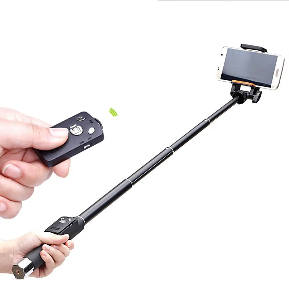 Yunteng YT-888 Handheld Selfie Stick Monopod +Bluetooth Remote Shutter clip for Phone