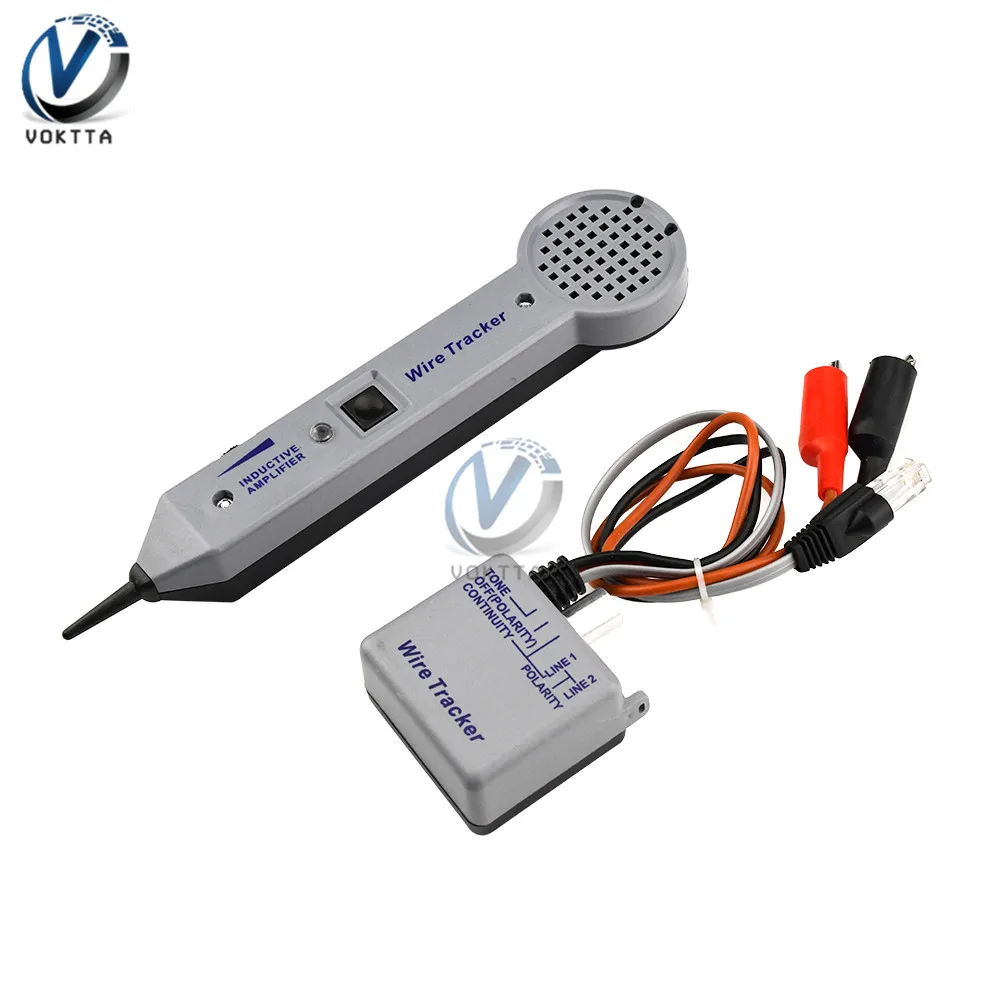 High Accuracy 200EP Cable Tester Line Finder Network Cable Tone Generator Inductive Amplifier Adjustable Volume Tone Generator