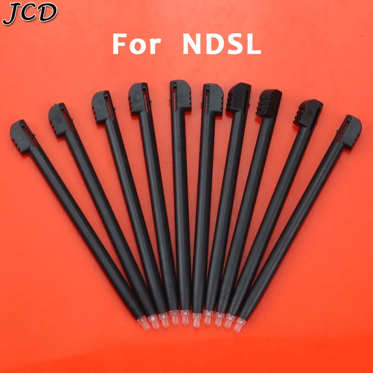 JCD 10PCS Metalen Telescopische Stylus Plastic Stylus Touchscreen Pen voor 2DS 3DS Nieuwe 2DS LL XL Nieuwe 3DS XL LL Voor NDSL NDSi