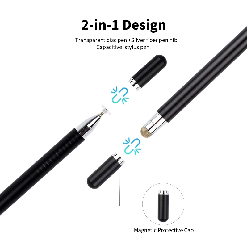 Xiaomi – stylet magnétique tactile 2 en 1, stylet intelligent pour tablette android
