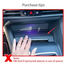 VW Golf 8 Armrest Storage Box #5