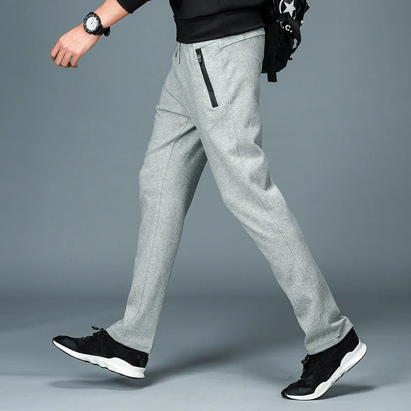 MRMT 2024 Brand New Style Men's Casual Self-cultivation Trousers Pants Pure Color Knitted Pants for Male Trousers