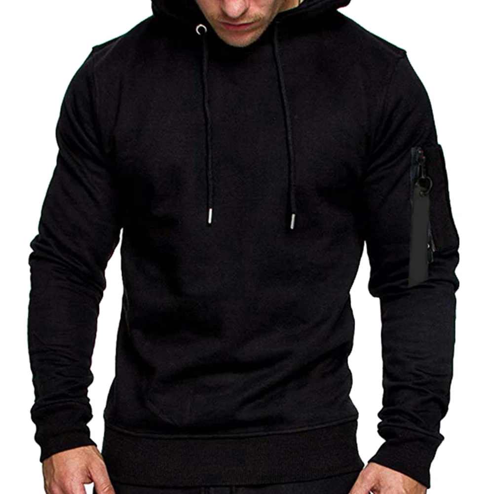 Mens Hoodies Sweatshirt Drawstring Hoodies Long Sleeve Hooded Pullover 2021 Autumn Winter Hoodie  2XL Man coat winter