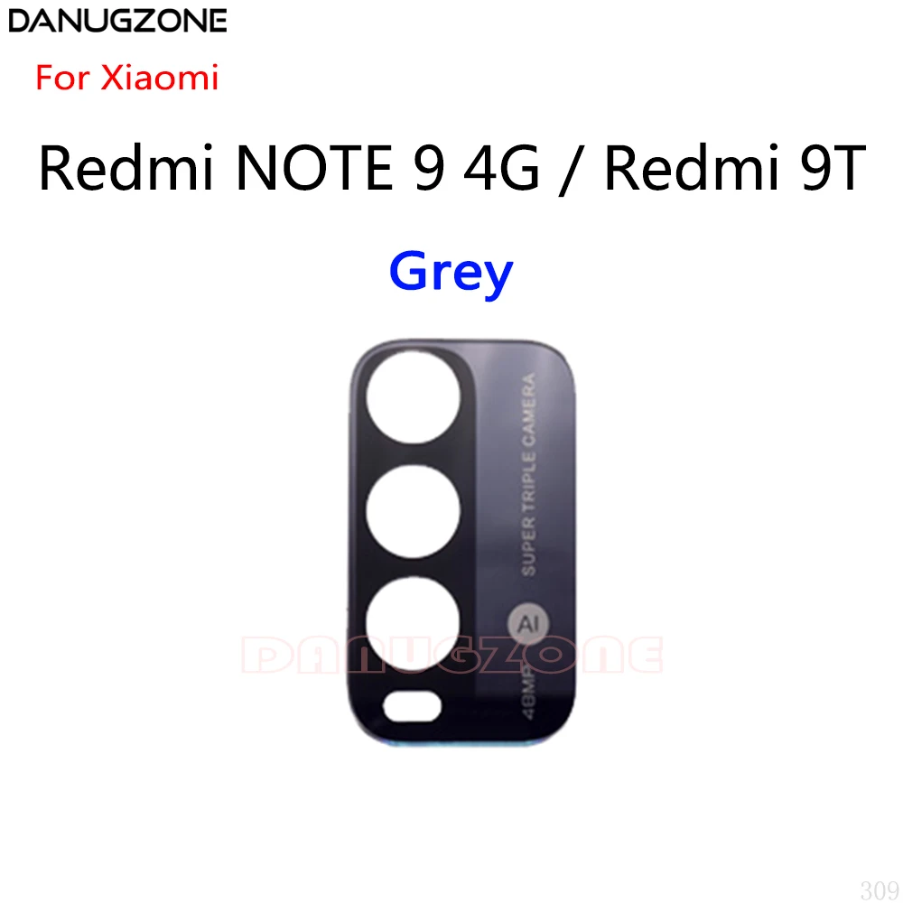 For Xiaomi Redmi NOTE 9 4G M2010J19SC Back Lens Rear Camera Glass Lens Mirror Redmi 9T