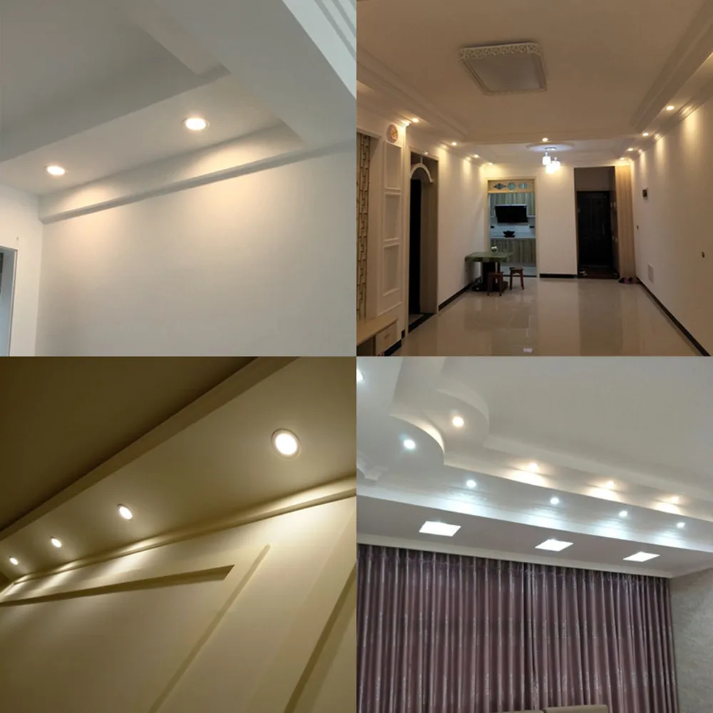 Led Downlight Recessed Spot Led 7W 10W 12W Dimmable Ceiling Lamp Indoor Lighting For Living Room Bedroom Kitchen Office image 3