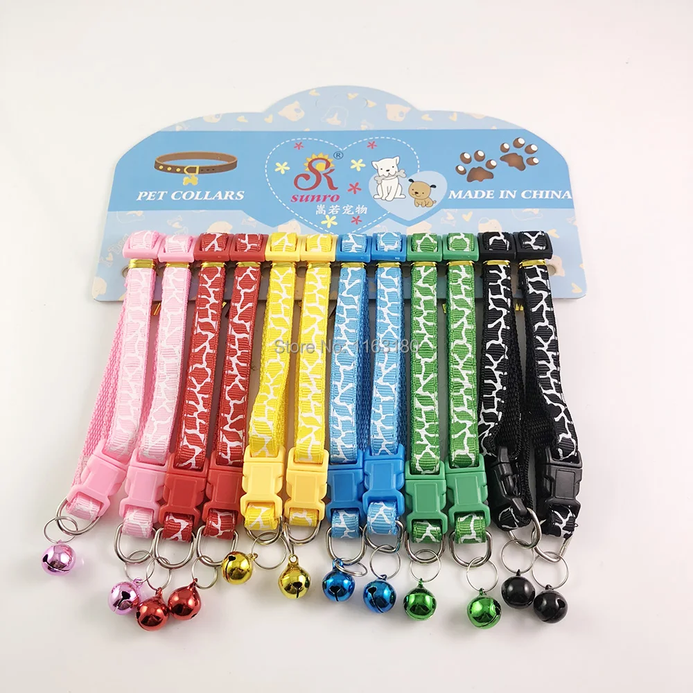 288 pcs/lot  Pet Dog Collar Puppy Cat Pet Buckle Dogs Leads Neck Strap Animal Pet Accessories For Small Dogs