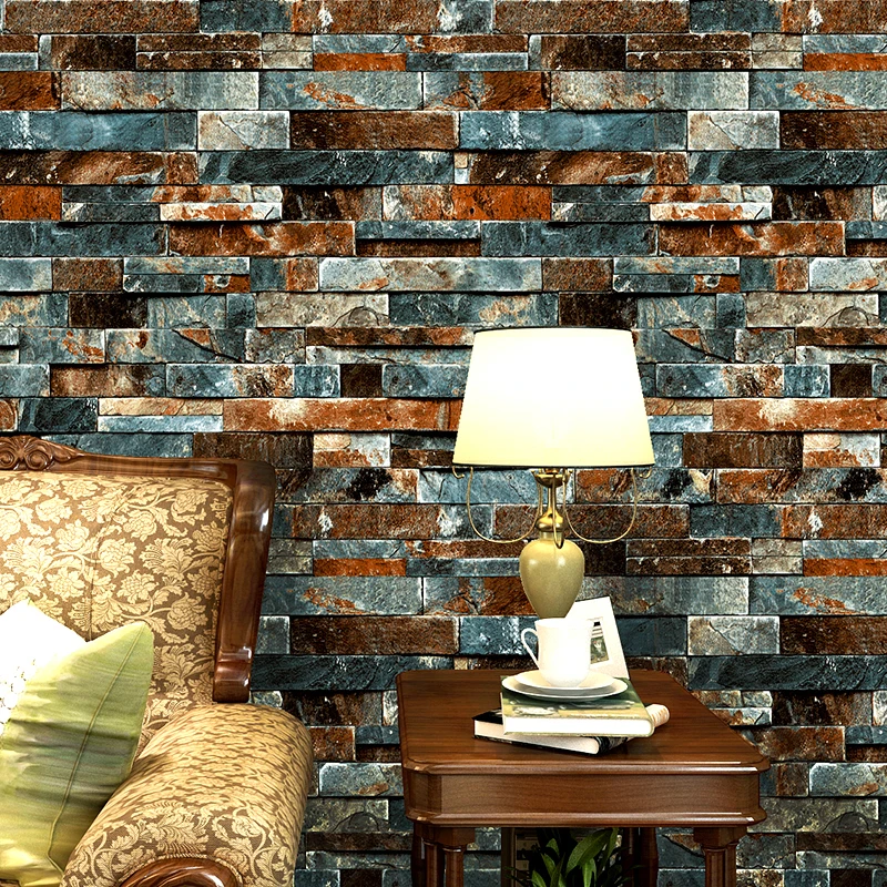 

Wallpaper Brick Vintage For Walls 3 D Loft Wall Murals Vinyl Pvc Wallpaper Roll Waterproof Wall Paper For Walls Papier Peint