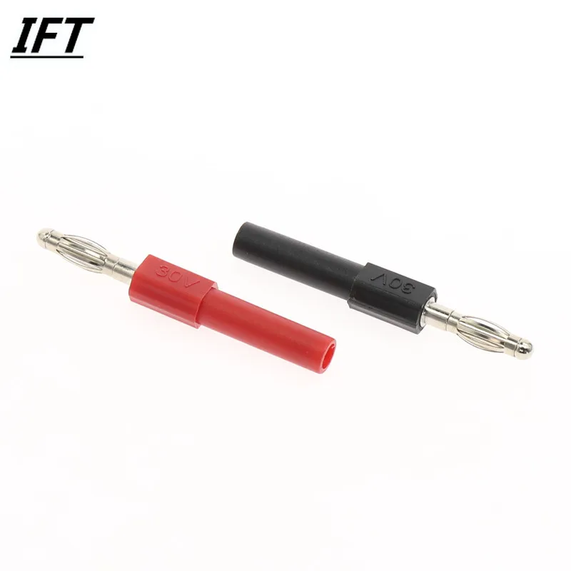 30V 구리 4mm 수-4mm 암 바나나 잭 프로브 어댑터