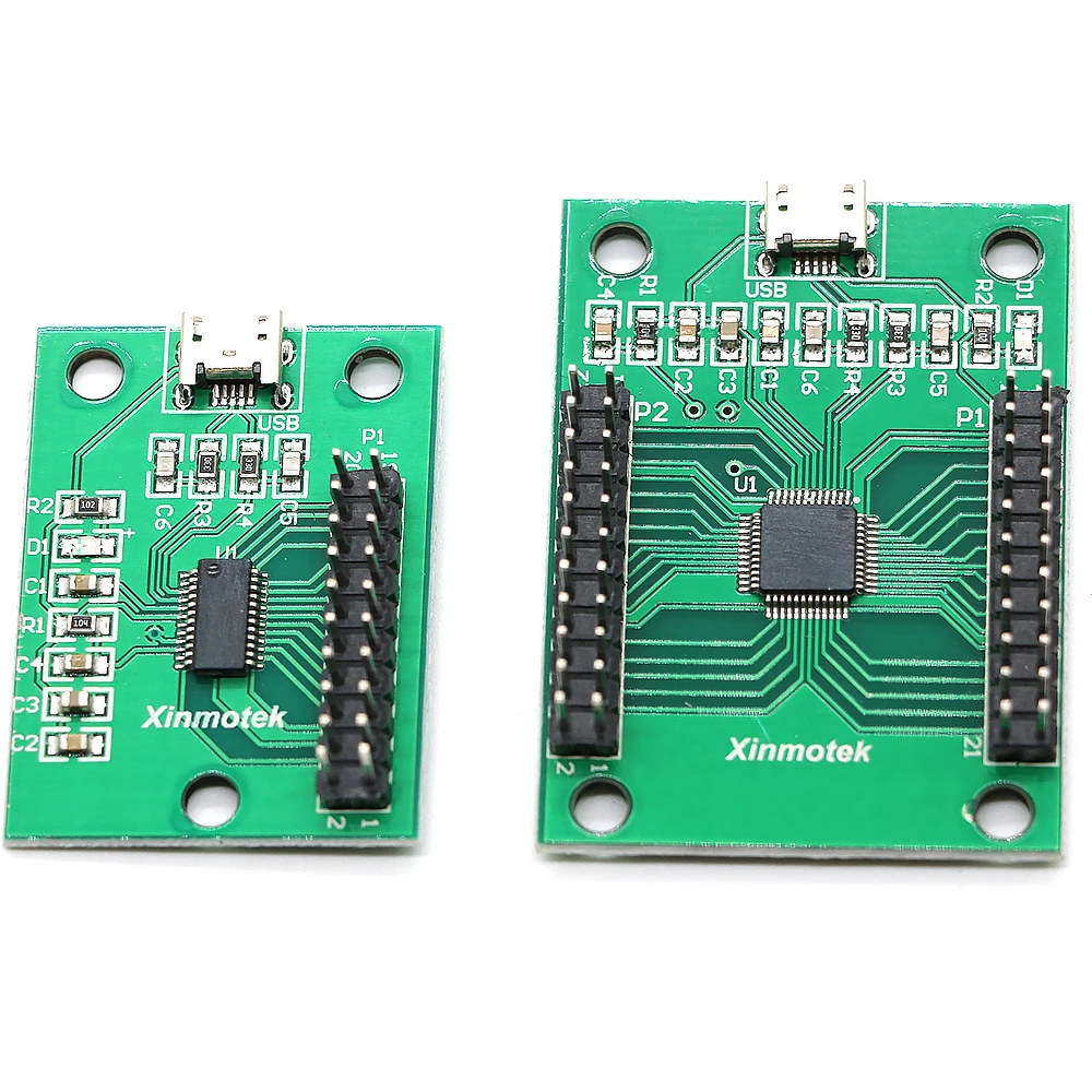 XINMOTEK XM-10 PS3 /PC /Raspberry Pi /Android Micro USB Board Arcade Zero Delay Game  Joystick Button Controller Without Cable