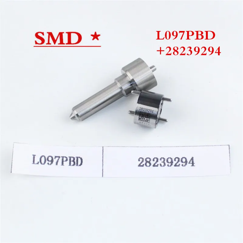 New diesel common rail injector EJBR02801D repair kit injector L097PBD valve assembly 28239294 repair kit injector assembly