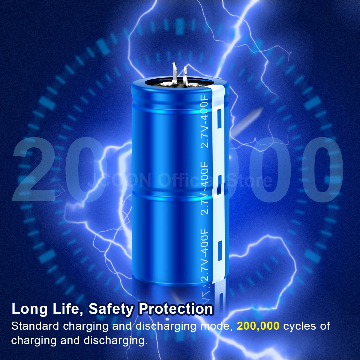 2Pcs Super Capacitor 2.7V 1/2/3/6.8/8/10/15/20/30/40/50/80/90/100/120/200/300/400 Farah Capacitors Car Recorder Supercapacitor