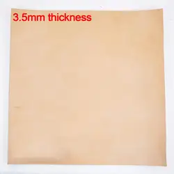 3.5mm Thick Vegetable Tanned Cowhide Leather Material DIY Hand Leathercraft First Layer Full Grain Leather Piece