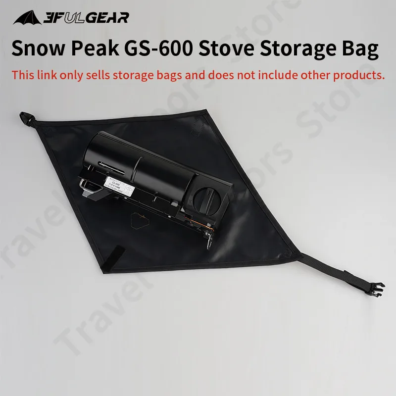 3F UL GEAR Camping Accessories Oxford Cloth Multipurpose Storage Bag Portable Suitable For Snow Peak Gs-600 Furnace Ultralight