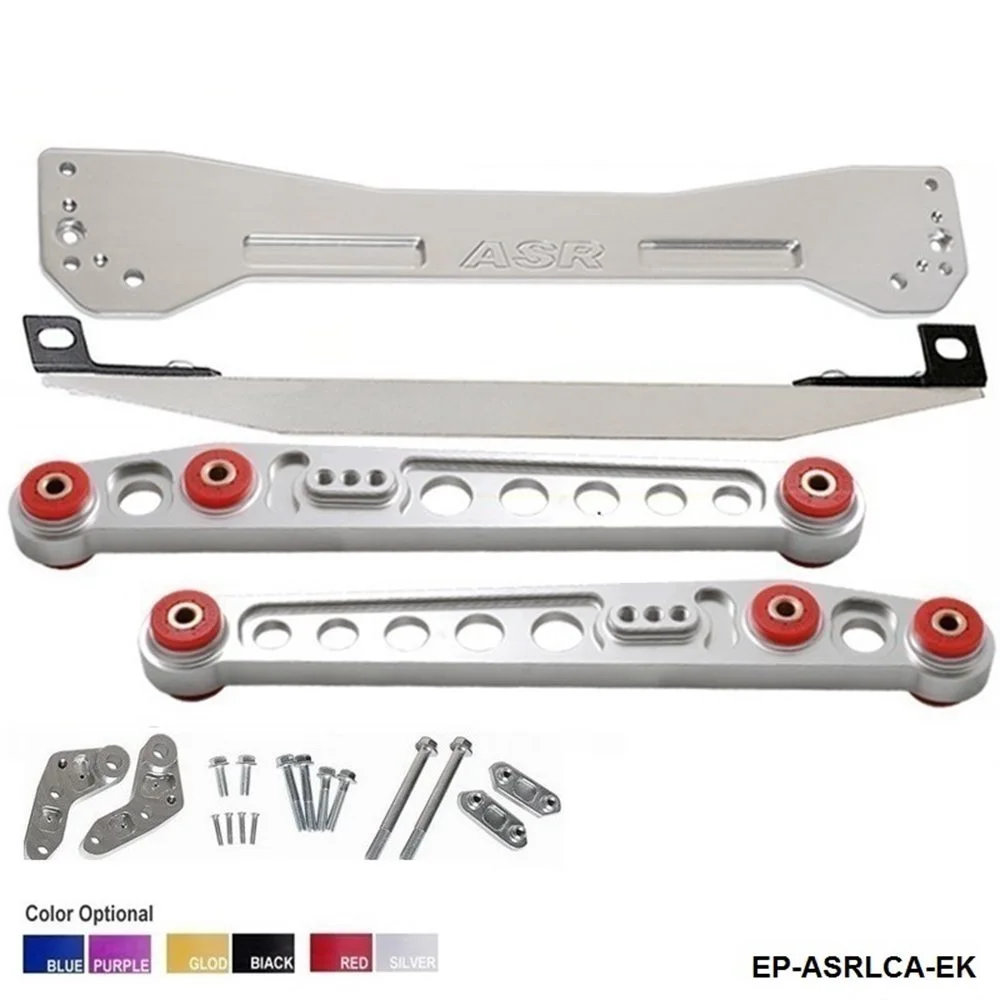 Subrame Bar+Lower Tie Bar+Rear Lower Control Arm For Honda Civic EK 96-00 HU-LAB-EK