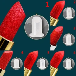 12.1mm 1/3PCS set lipstick mold silicone molds for lipstick DIY making 11 Types Good Use lipstick molding set kit Craft Tool