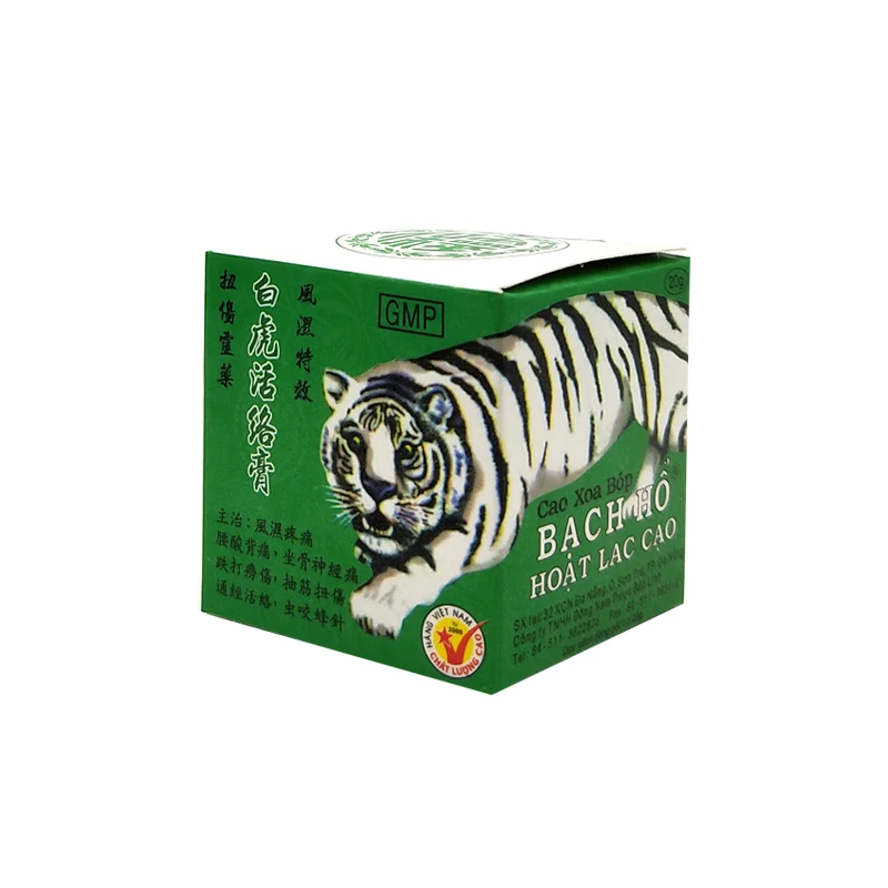 10Pcs/Lot Vietnam White Tiger Balm For Headache Toothache Cream Body Neck Back Massager Meridians Stress Pain Relief Cream