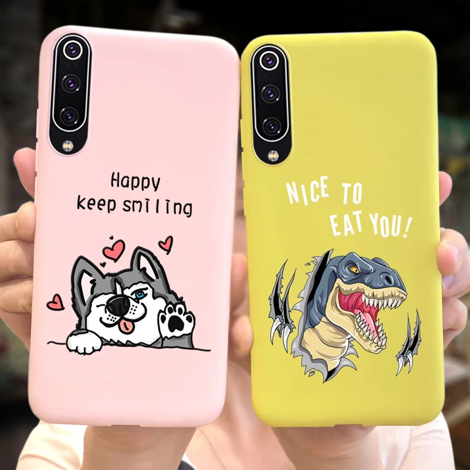 For Xiaomi Mi 9 SE Case Silicone Cute Fashion Cover Soft TPU Phone Cases For Xiaomi Mi 9 Lite SE Mi9 9SE Coque Fundas Bumpers