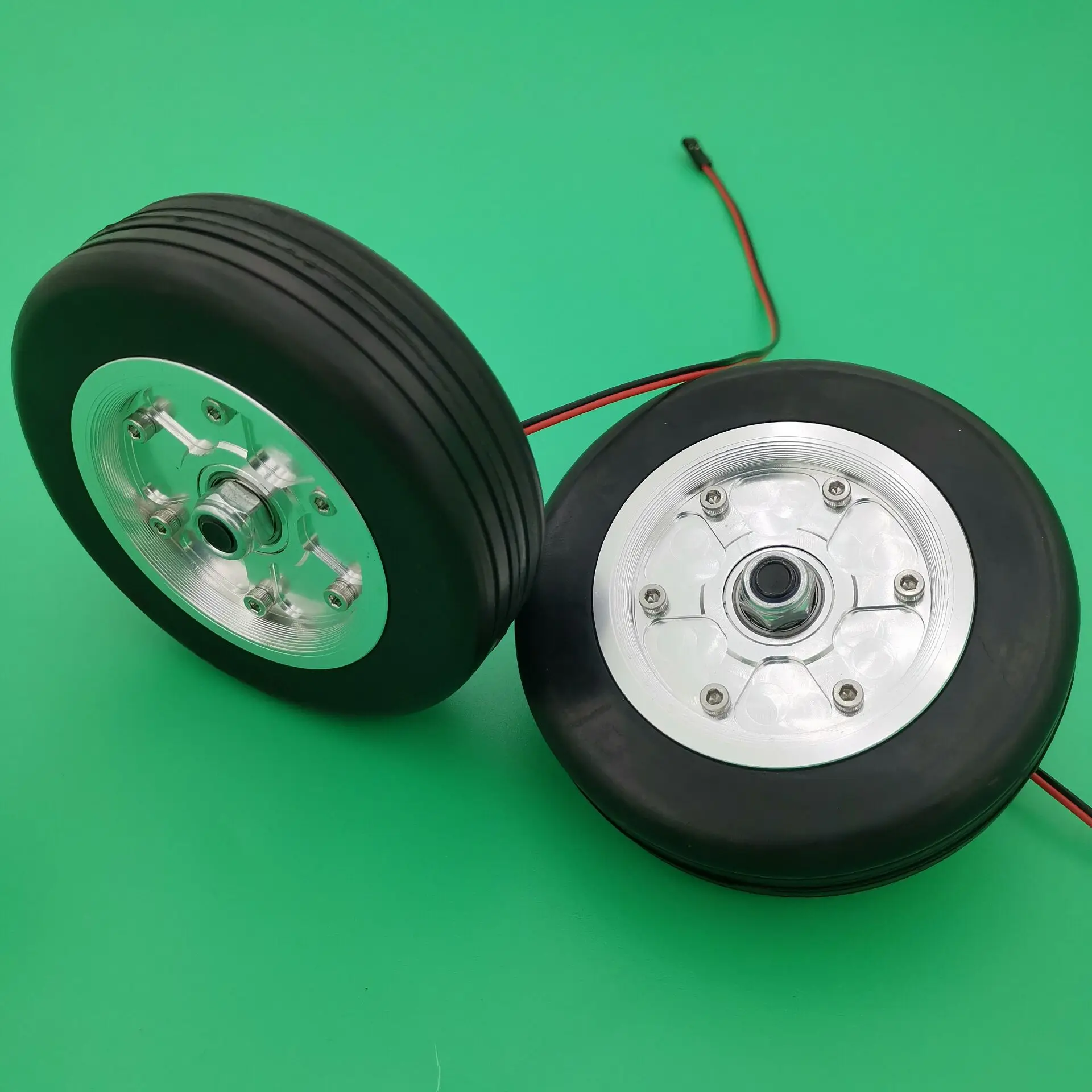 electric brake wheel for rc airplane  turbine jet 102  115MM  shaft 8mm   gear accessories