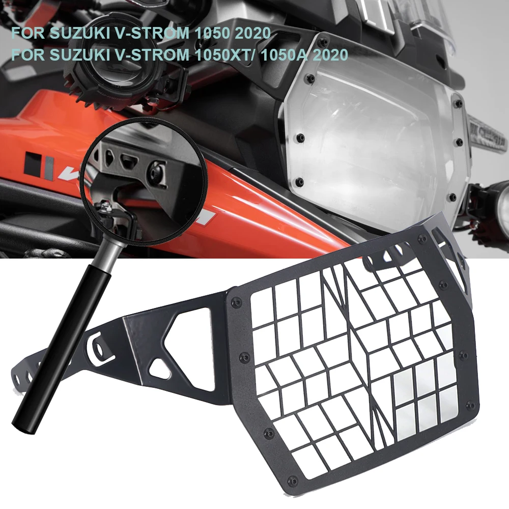 

NEW For Suzuki V-Strom 1050 dl1050 DL 1050XT DL1050A 2020 Motorcycle Headlight Protector Grille Guard Cover Protection Grill