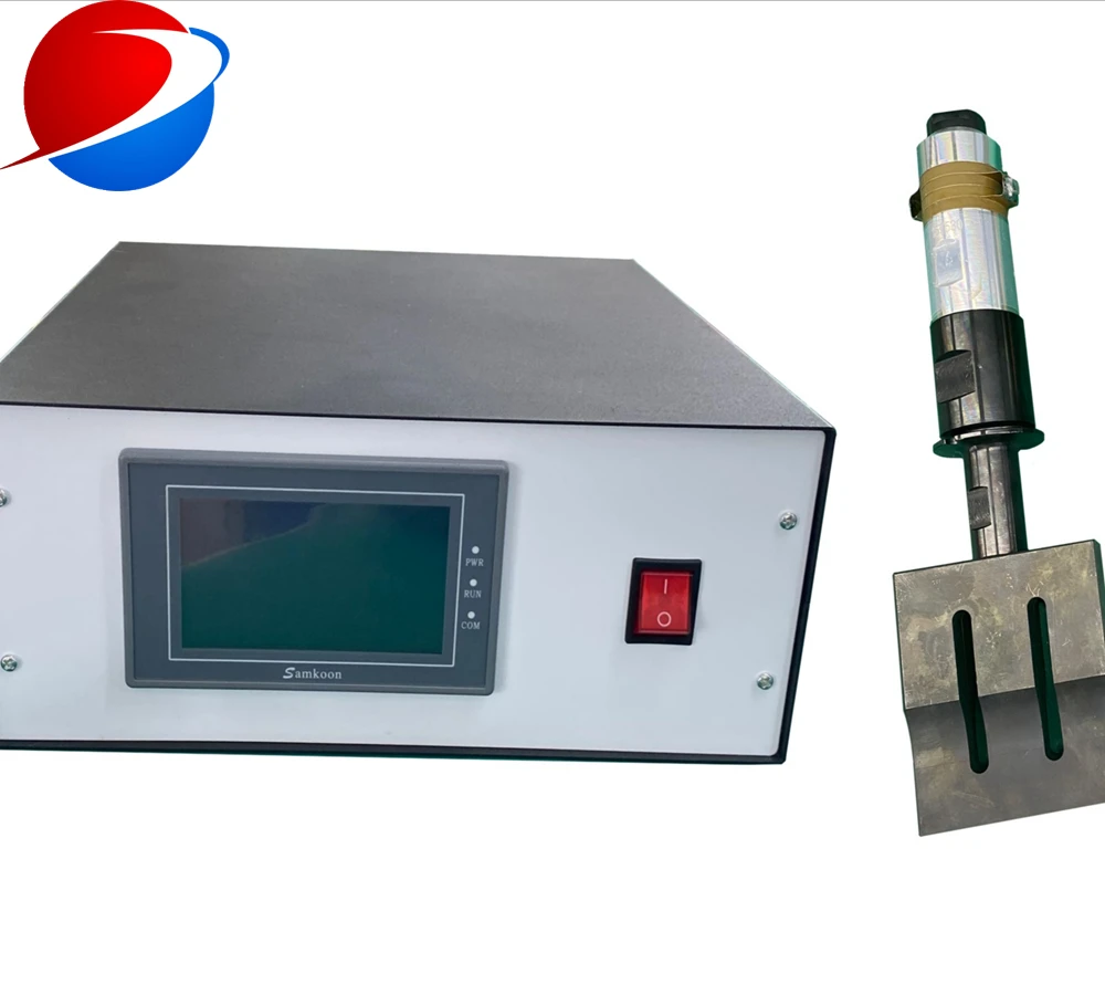 2000W จีนเชื่อมอัลตราโซนิกเครื่องกำเนิดไฟฟ้าซัพพลายเออร์ 20 kHz transducer พร้อมฮอร์น