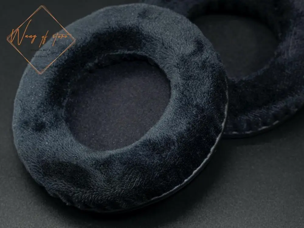 Мягкие велюровые амбушюры для наушников Sennheiser HD 4,40 BT, отличное качество, недешевая версия