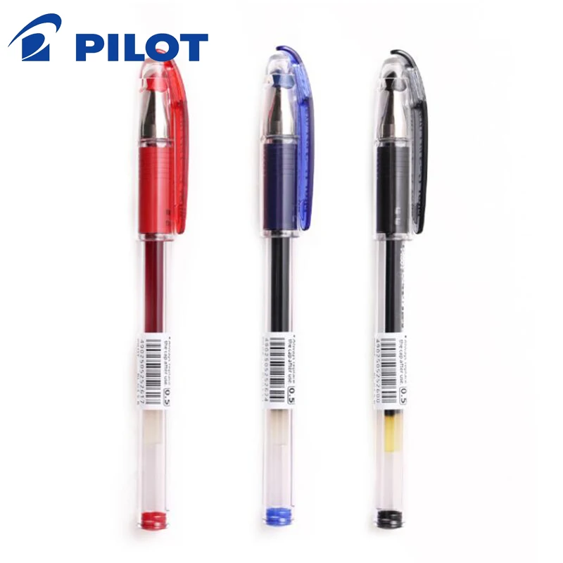 

5Pcs Pilot BLN-G3 Metal NIB Large Capacity Neutral Pen 1.0 / 0.5 / 0.7/0.38mm Bullet Test Replaceable Core Student Stationery