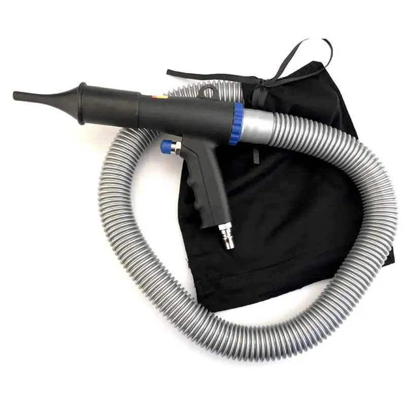 2 In 1 Air Duster Compressor Dual Function Air Vacuum Blow Suction Gun Kit Pneumatic Vacuum Cleaner Tool High Pressure Air Duste